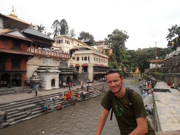 Itinerario de viaje a India y Nepal: Templo de Pashupatinath en Kathmandu