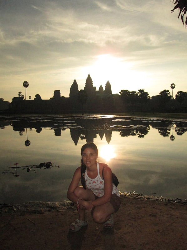 Itinerario de viaje a Camboya: Puesta de sol en Angkor Wat