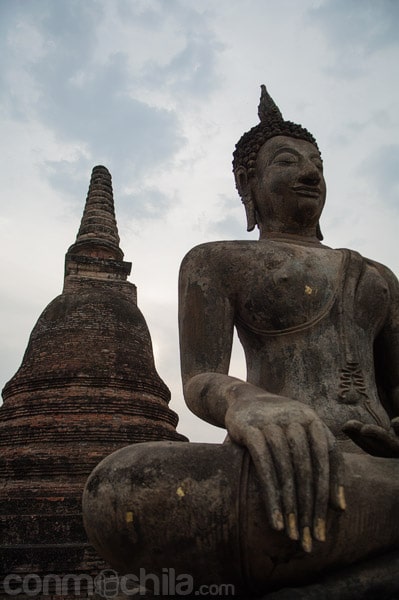 Una de las imágenes de Buda