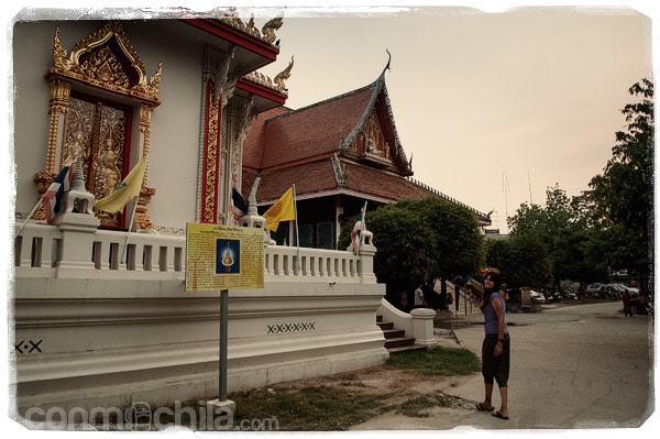 En Wat Ratchaburana de Phitsanulok 