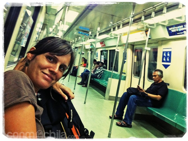 Primer viaje en metro