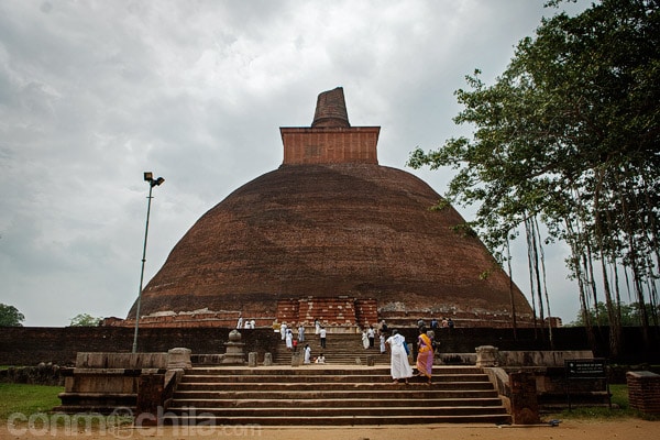 La stupa de Jetavanaramaya de Anuradhapura