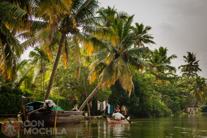 Los backwaters de Kerala