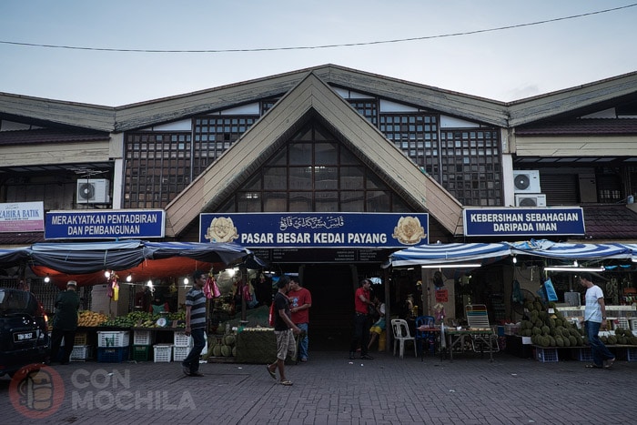 El mercado de Kuala Terengganu
