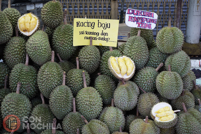 Los famosos (y olorosos) durian