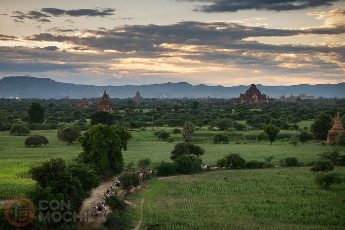 Los famosos templos de Bagan