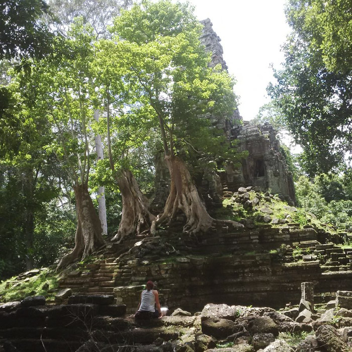 Itinerario de viaje a Camboya y Tailandia: El rincón que más nos enamoró del complejo de Angkor: Preah Palilay