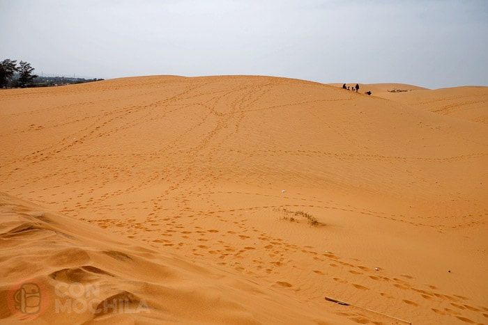 Las dunas de arena roja de Mui Ne