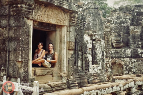 ¡Una foto juntos en conmochila! We like Cambodia