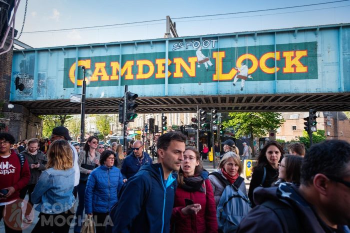 El famoso grafitti de Camden lock