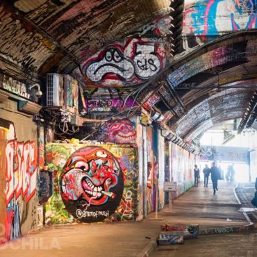 El tunel del graffiti en Southbank