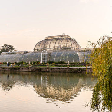 Invernadero de cristal en Kew Gardens