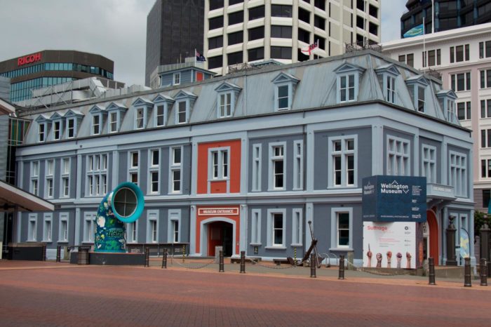 Fachada del Wellington museum